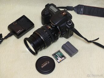 Canon EOS 20D + objektív Canon EF 28–135 mm IS USM, CF karta - 2