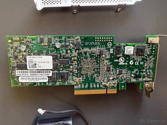 Predám RAID kartu ASR-6805T + cache 512MB + battery - 2