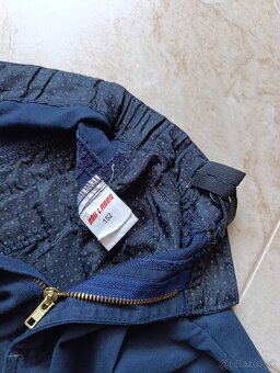 Modre nohavice velkost 152 - 2