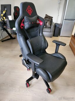 Kreslo HP Omen Citadel gaming chair STAV NOVEJ STOLICKY - 2