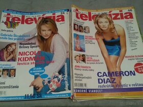 Predám časopisy Eurotelevizia rok 2001 - 2