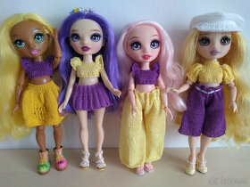 pulóver nohavice pre bábiky Rainbowhigh barbie šaty - 2