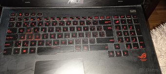 Predám starší herný notebook Asus G751JY - 2