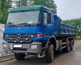 6x6 MB sklápěč 33t automat Mercedes 3341 Actros - 2