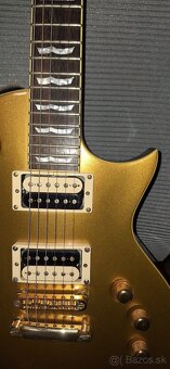 Gitara ESP LTD-1000 deluxe zlatá - 2