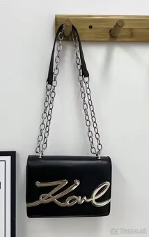 kabelka Karl Lagerfeld čierna - 2