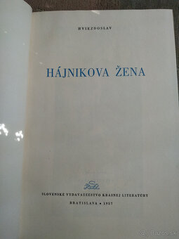 Hájnikova žena - Martin Benka - 2