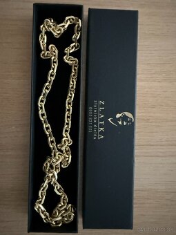 Zlatá reťaz 118g , Nová - nenosená 14 k 585 - 2