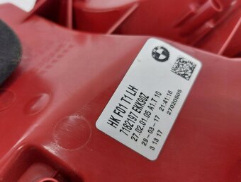 BMW 7 F01 F02 ľavé zadné svetlo Led - 2