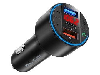 FM transmitter BLOW Bluetooth 5.3+QC3.0+PD 30W V.2 74-179 - 2