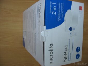 Microlife kompresorový inhalátor NEBPro 2v1 párkrát použitý - 2
