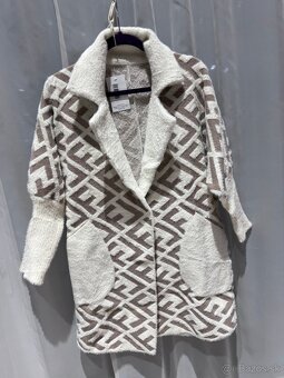 Prémiový oversize kabát – nový, UNI - 2