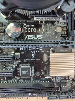 Asus H110M-C/CSM + G4500T + 4GB RAM - 2