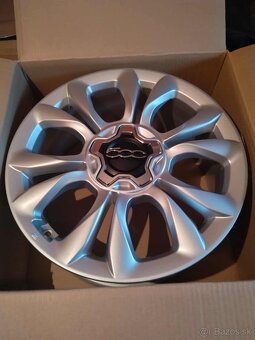 17" alu FIAT 500 X original. - 2