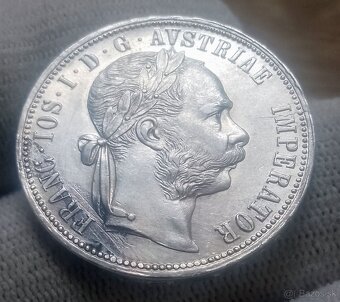 Strieborné zlatníky FJI. - 2