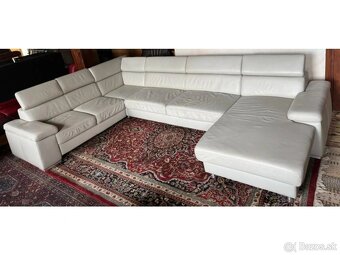 Kožená sedací souprava ve tvaru U, 3169 - 2