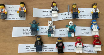 rôzne LEGO minifigúrky - 2