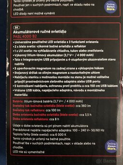 Akumulatorove ručne svetlo - 2
