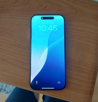 iPhone 16 pro 256GB Čierny Titán - 2