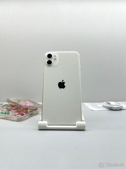 iPhone 11 WHITE NOVÁ BATÉRIA ZDRAVIE 100% - 2