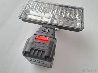 Bezdrôtové pracovné svetlo LED s dobíjateľnou LiIon batériou - 2