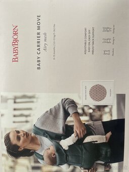 BabyBjörn airy mesh dusty pink - 2