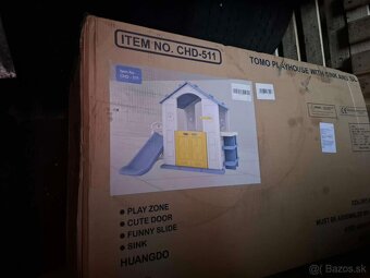 Detsky domček na hranie so šmyklavkou - 2