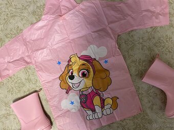 Detský pršiplášť- dievča vel.122/128 - 2