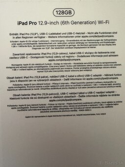 Apple iPad Pro 12,9 - 6.generacia,128gb,M2 - 2