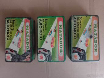 Plechové krabičky Matador - 2