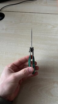 Nôž s malachitom - 2