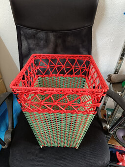 Retro bužírkový smetný kôš - 2