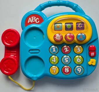 Telefon hudobná hračka - 2