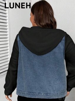 Nová riflova bunda pre moletky xxxl - 2