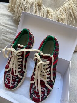 Krásné tenisky Gucci, vel.39, odpovídá - 2