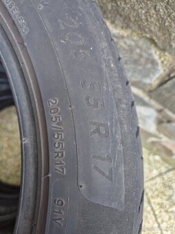 Jazdené pneumatiky R17 205/55 - 2