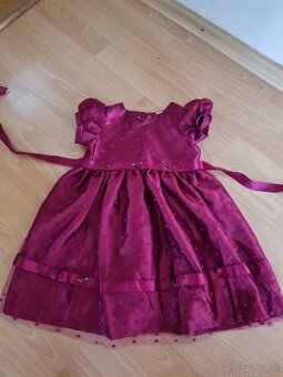 Slávnostné saty veľ 12-18 m - 2