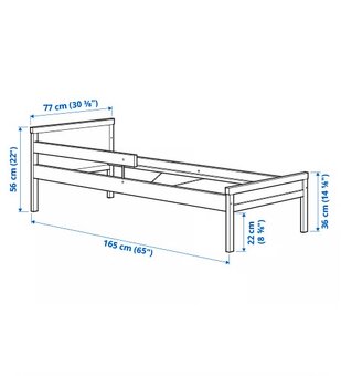 Detská posteľ Ikea Sniglar - 2