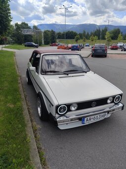 Golf mk1 cabrio 1986 1.8 70kw - 2
