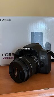 Predám Canon EOS 850D – ako nový, ešte v záruke do 9.8.2027 - 2