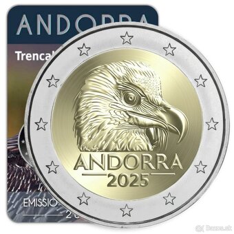 2 euro mince Andorra 2025 - 2