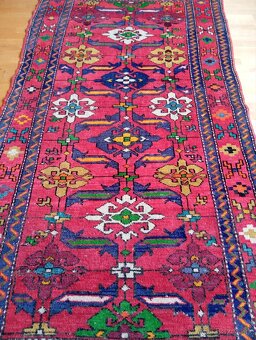 ⭐Starožitný perzský koberec Karaja 260x140⭐ - 2