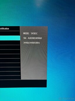Predám monitor 34" Philips 345B1C - 2