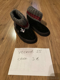 Detské topánky veľkosť 25-26 - 2