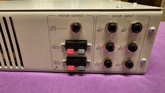 Mixážny zosilňovač PAA 206 plus reprobedne. - 2