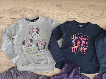 Balík tričiek s dlhým rukávom veľ. 122 - 2