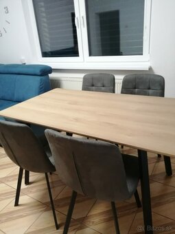 Predám jedálensky set: stoličky + stôl - 2