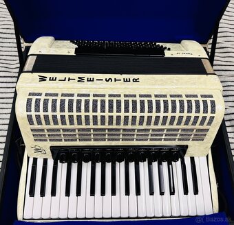 Akordeón, harmonika , Wtmeister Topas IV , 96 - 2