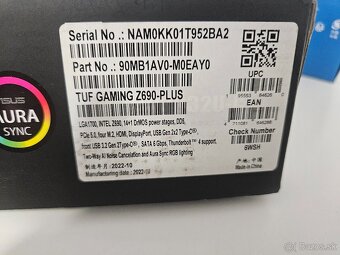 Predám Asus z690, lga 1700, ddr5 - 2