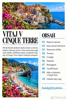 Cinque Terre - digitálny itinerár v PDF - 2